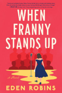 When Franny Stands Up cover, red illustration