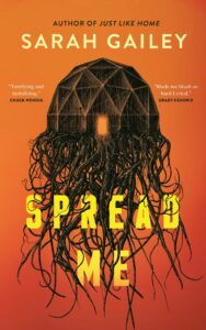 Orange cover of SPREAD ME with black tentacles